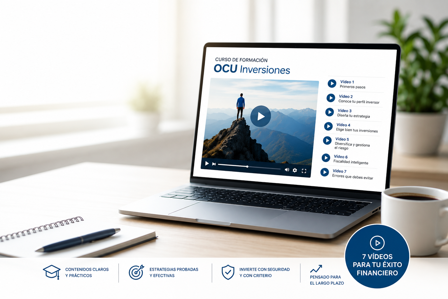 Curso de inversión de OCU Inversiones